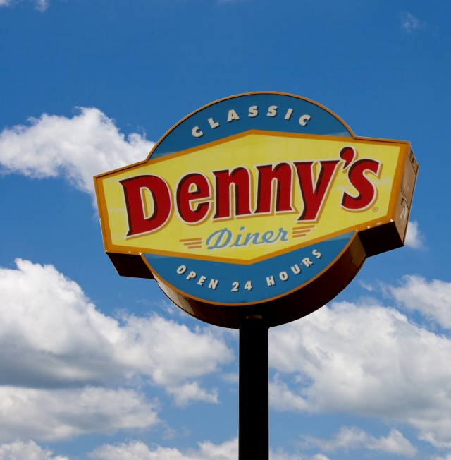 Denny's diner is done